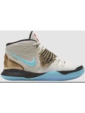 Concepts x Nike Kyrie 6 PS Golden Mummy High Top Sneaker Youth US 2 EU 33.5
